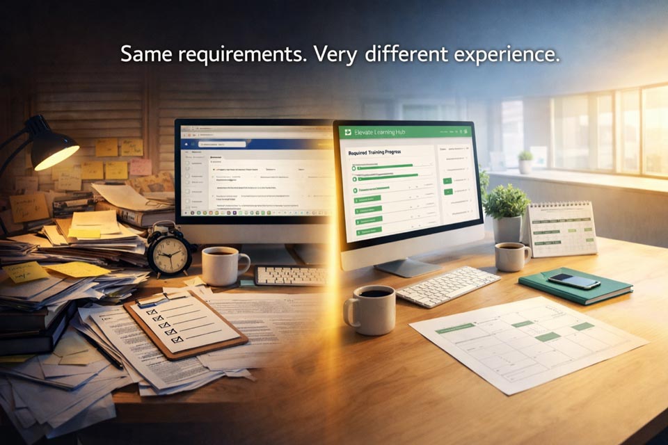 Same requirements. Very Different experience.